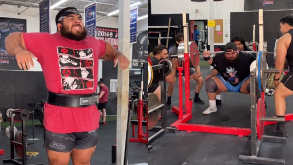Jesus Olivares 981lbs Squat Pr