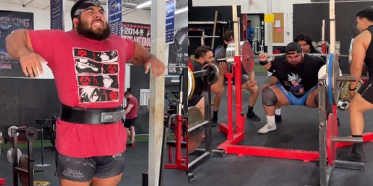 Jesus Olivares 981lbs Squat Pr