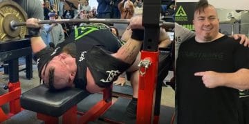 Jimmy Kolb 1320 Lbs Equipped Bench Press