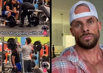 Joey Swoll On Tiktoker Showing Off