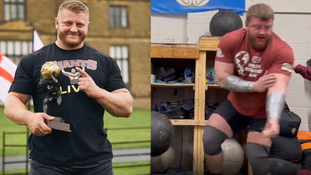 Luke Richardson Tore Biceps