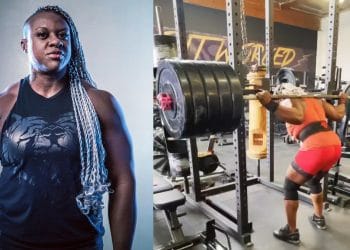 Nadia Stowers 465lbs Squat