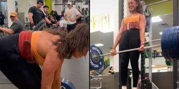 Tiktoker Shocks Male Gym Goers
