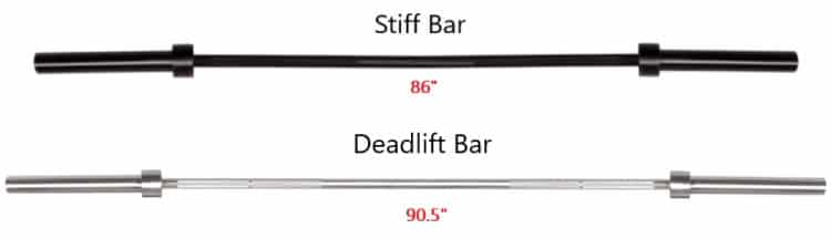 Stiff Bar vs Deadlift Bar Length