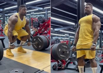 Andrew Jacked Smokes Massive Deadlift