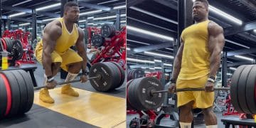 Andrew Jacked Smokes Massive Deadlift