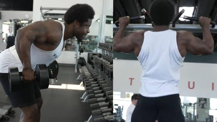 Breon Ansley Back Workout