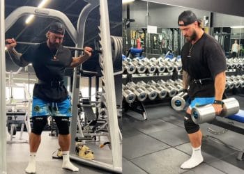 Chris Bumstead Heavy Training