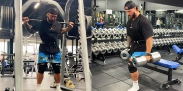 Chris Bumstead Heavy Training