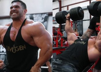 Derek Lunsford Chest Workout