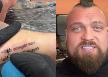 Eddie Hall Tattoo