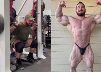 Hunter Labrada Squat