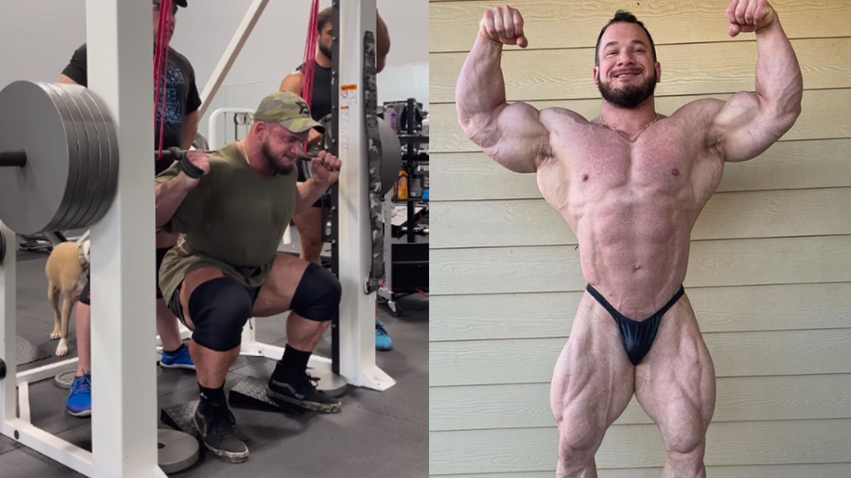 Hunter Labrada Squat