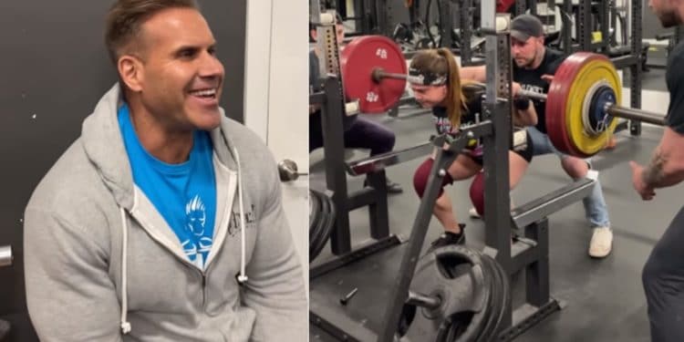 Jessica Buettner Unofficial Wr Squat