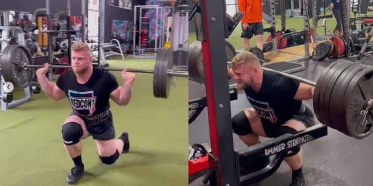 Kyle Tiger Kirvay Leg Day