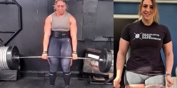 Lucy Underdown Deadlift