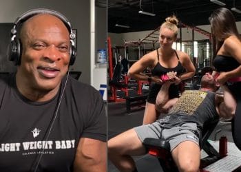 Ronnie Coleman On Bradley Martyn Lifts