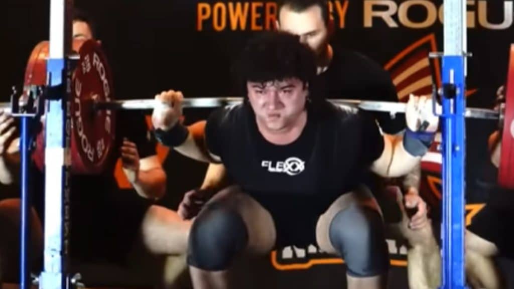 Sean Mills Squat Record