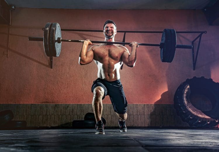 Barbell Lunges