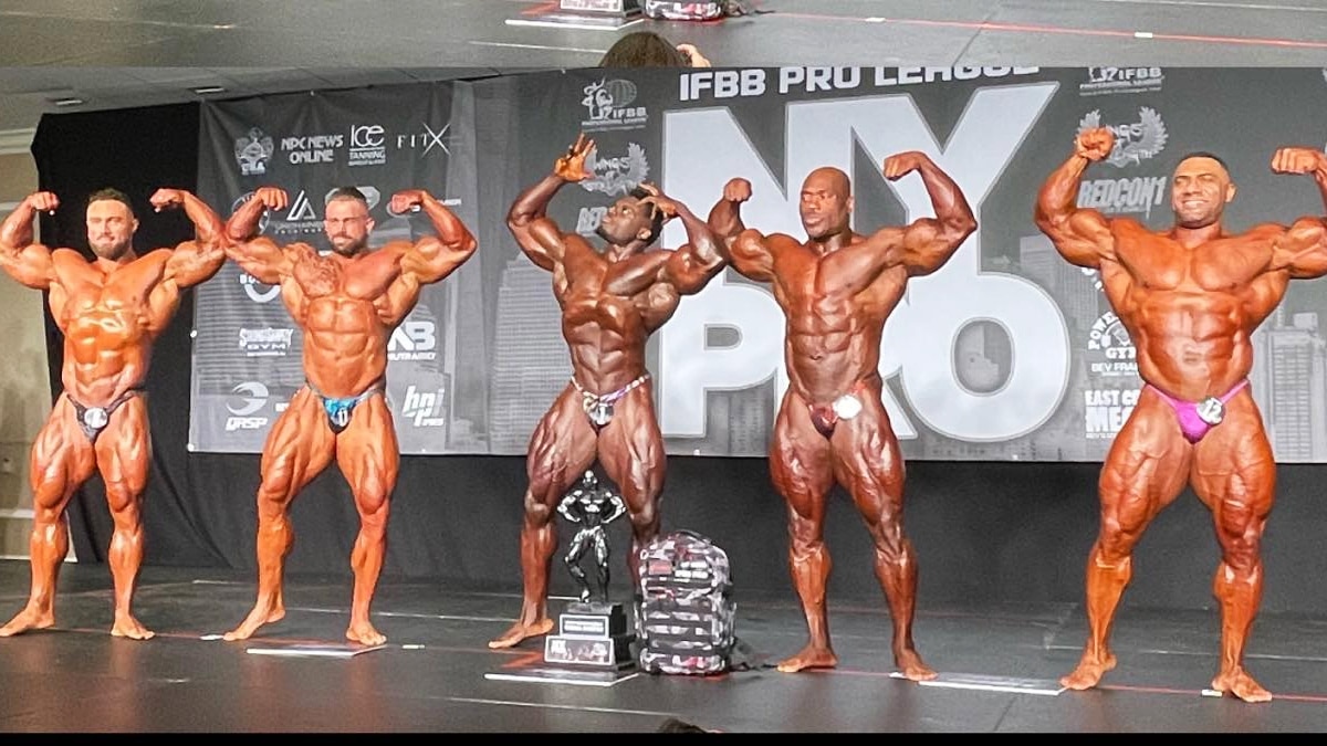 2022 New York Pro Results and Recap Fitness Volt