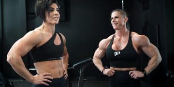 Dana Linn Bailey And Kristen Nun Arm Workout