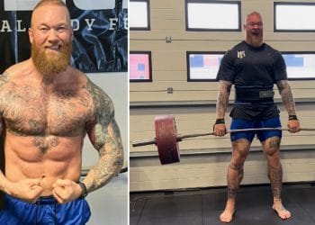 Hafthor Bjornsson Massive Deadlift
