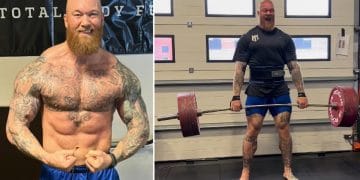 Hafthor Bjornsson Massive Deadlift
