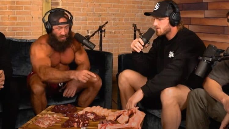 Liver King Eats Raw Organs with Paul Brothers and Discusses Steroid Rumors  Live on Podcast – Fitness Volt
