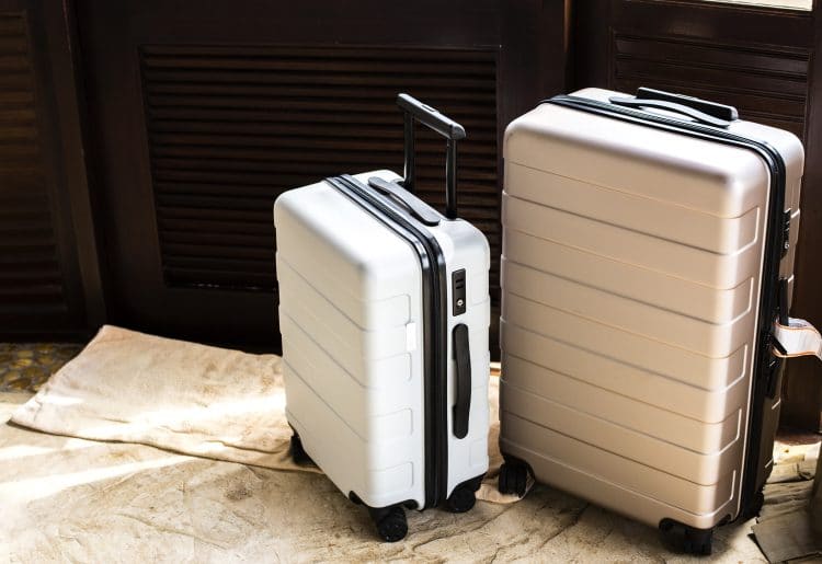 Luggage In A Hotel Room