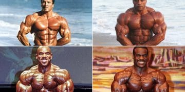 Milos Sarcev Dennis James Flex Wheeler And Chris Cormier