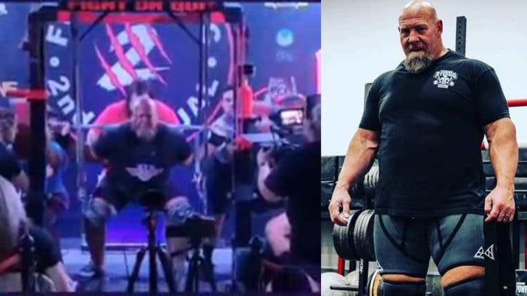 Nick Best Set Masters Powerlifting World Records
