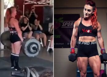 Rhianon Lovelace Axle Deadlift World Record