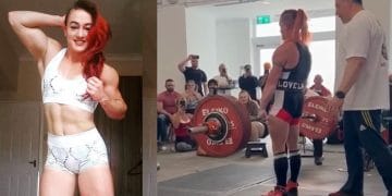 Rhianon Lovelace British Raw Deadlift Record
