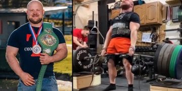 Strongman Ben Thompson Silver Dollar Deadlift World Record