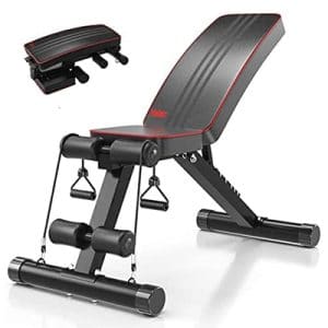 Yoleo Adjustable Weight Bench Utility Weight Benches