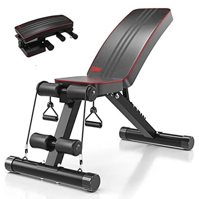 Yoleo Adjustable Weight Bench – Utility Weight Benches Coupon