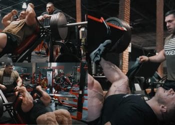 Nick Walker Derek Lunsford leg day