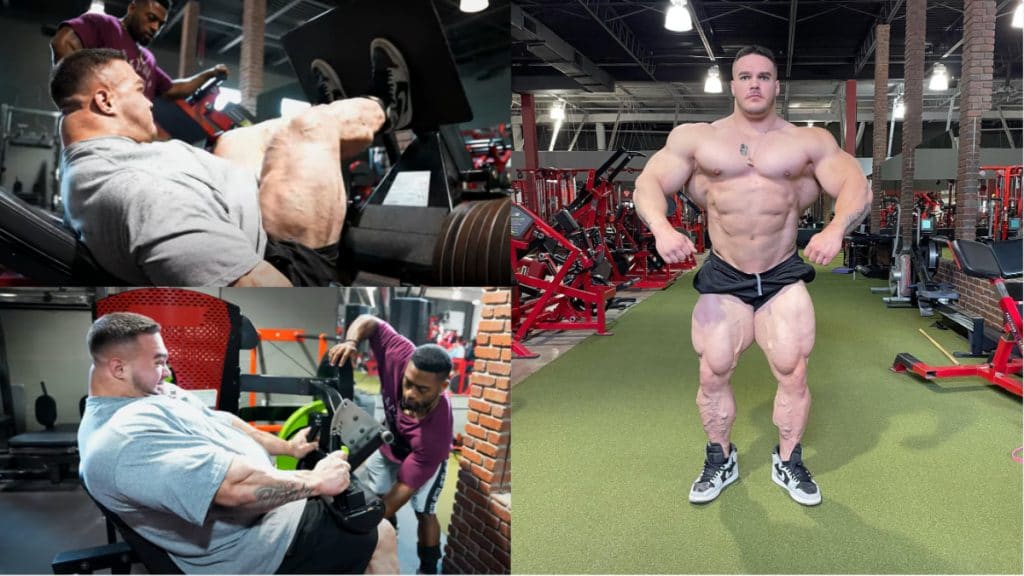 Nick Walker leg workout