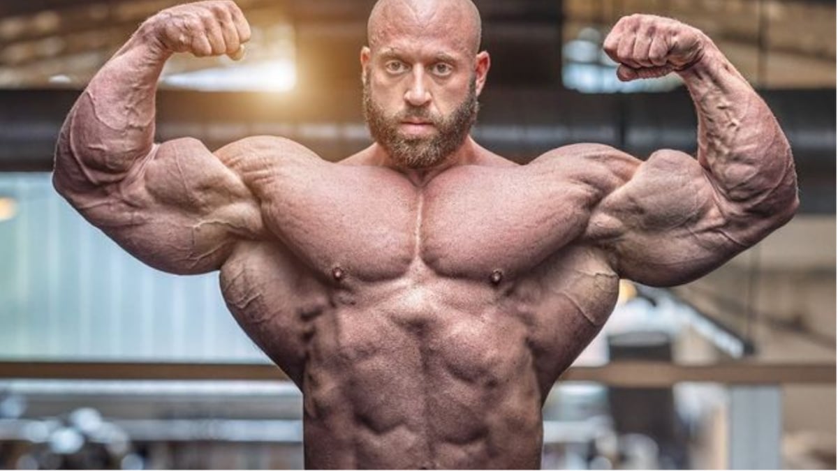 Kyle Farnsworth looks jacked before bodybuilder competition