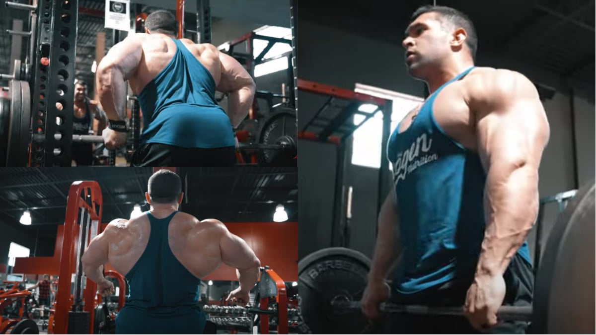 212 Olympia Champion Derek Lunsford Annihilate Back Workout "You Have