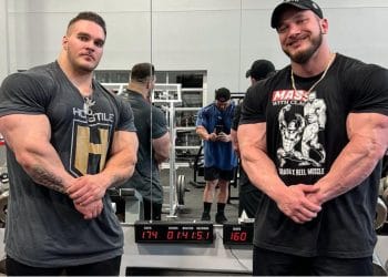 Nick Walker and Hunter Labrada train together