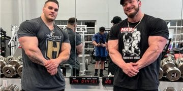 Nick Walker and Hunter Labrada train together
