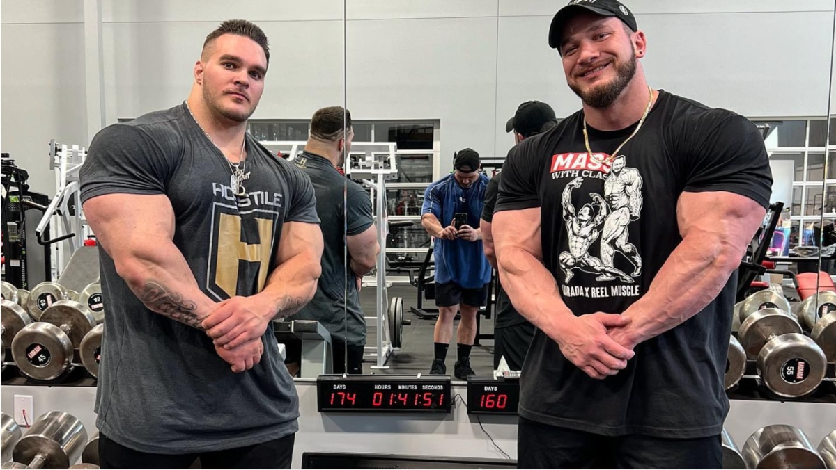 Nick Walker and Hunter Labrada train together
