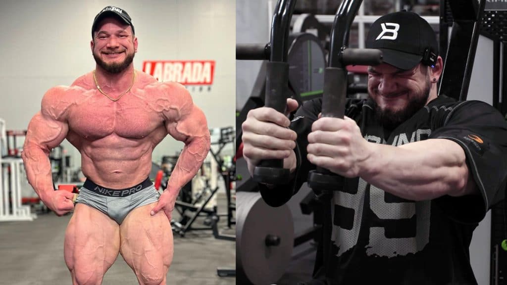 Hunter Labrada Push Day