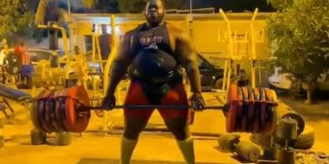 Iron Biby Stiff Bar Deadlifts