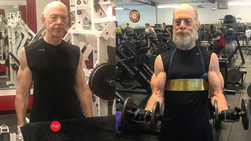 J.K Simmons Workout