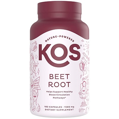 KOS Organic Beet Root Capsules Coupons