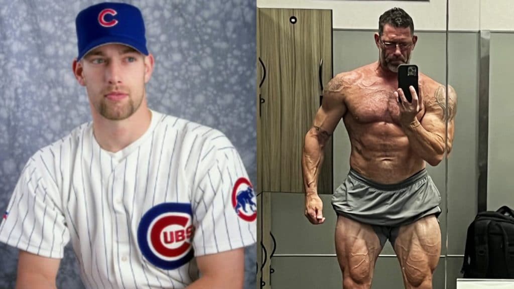 Kyle Farnsworth prepares for bodybuilding show