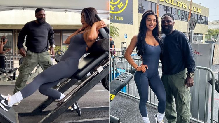 Lauralie Chapados And Charles Glass Leg Workout