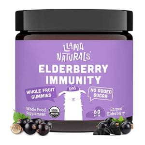 Llama Naturals Elderberry Gummies